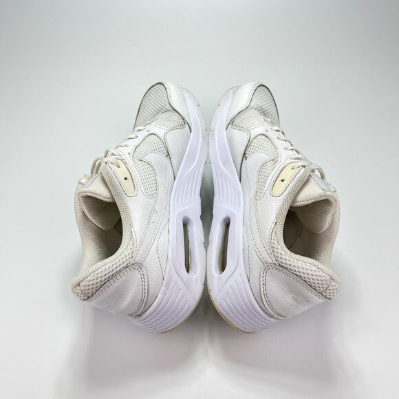 Nike Air Max SC Triple White Photon Dust Athletic Running Shoes Women Size 8 - Picture 5 of 9